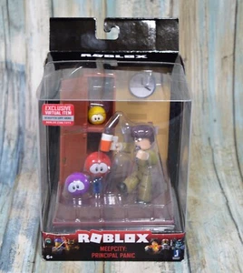 Roblox Meepcity: Principal Panic Figure Set + Exclusivee Virtual CODE New - Bild 1 von 6
