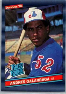 Andres Galarraga #27 1986 Leaf Rookie Montreal Expos - Picture 1 of 2