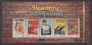 Nostalgic Advertisements - MNH Mini-sheet - Picture 1 of 1