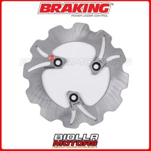 PE01FID DISCO FRENO POSTERIORE DX BRAKING MALAGUTI F12 PHANTOM twin disk 50 2001 - Foto 1 di 5