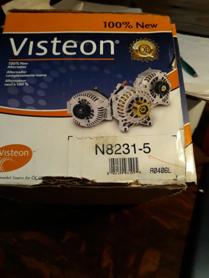 Visteon Alternator N8231 -5 - Image 1 of 4