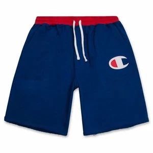 Champion Mens Big and Tall Cotton Jersey Active Shorts with Embroidred Logo - Picture 1 of 4