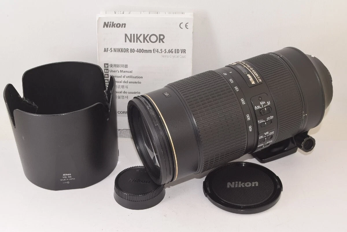 Nikon NIKKOR AF-S Camera Lenses 80-400mm Focal for sale | eBay
