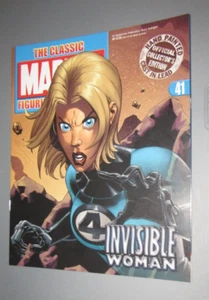 Eaglemoss Marvel Classic Collection Magazine ONLY Invisible Woman - Foto 1 di 1