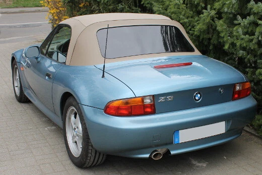BMW Z3 - New Beige Mohair hood with Plastic rear screen - Image 1 of 1