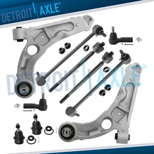FWD Front Lower Control Arms Sway Bars Tie Rods Kit for 2014-2018 Jeep Cherokee - Picture 1 of 7