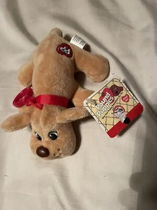 Pound Puppies Tan Puppy 6.5"H Clip-on New - Picture 1 of 3
