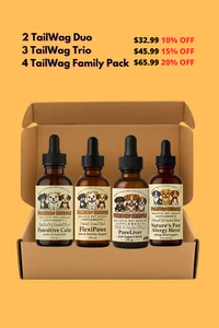 ๐พ PurePaw Herbals TailWag Wellness Bundle โ Natural Herbal Support for Dogs - Picture 1 of 32