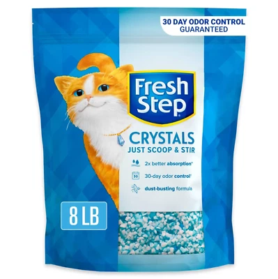 DREAMEDGE SHOP Crystals Premium Scented Cat Litter - 8lb