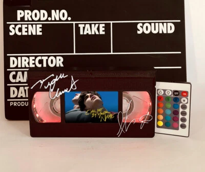 复古 VHS 灯,以你的名字呼唤我 VHS 录像带,万圣节礼物,恐怖电影灯 — 第 1/4 张图片