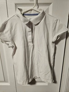 Gap Kids Size L White Collar School Uniform Shirt - Picture 1 of 2
