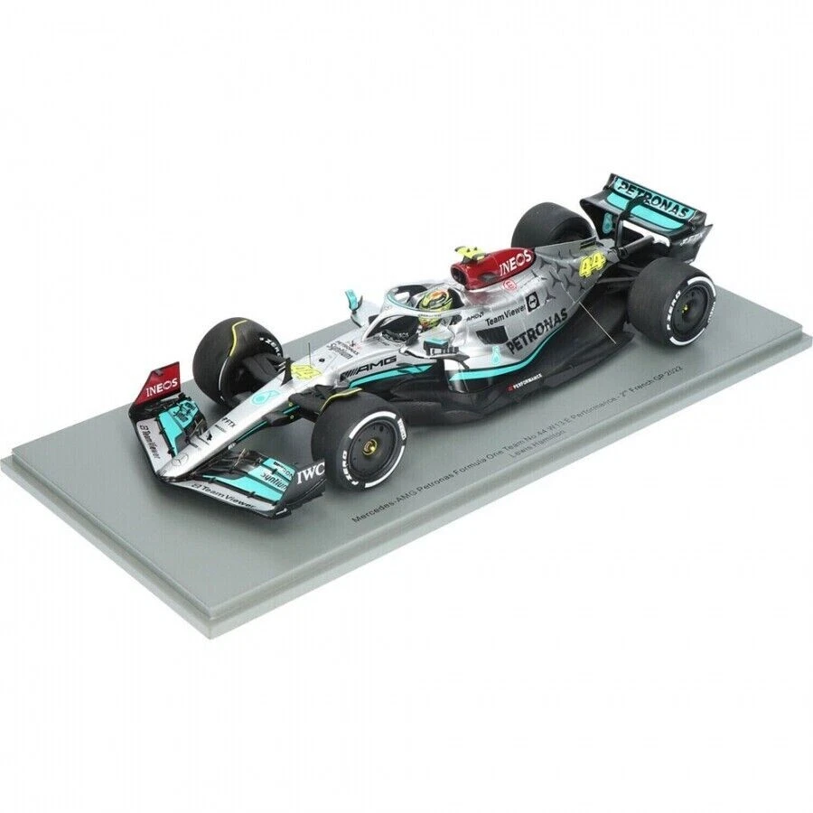 Mercedes AMG Petronas W13 E Lewis Hamilton #44 French GP 2022 18S769 1/18 Spark