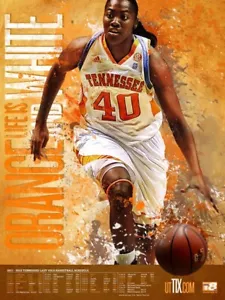 2011-12 University of Tennessee Poster Programma Pallacanestro Donna Vols SS - Foto 1 di 1