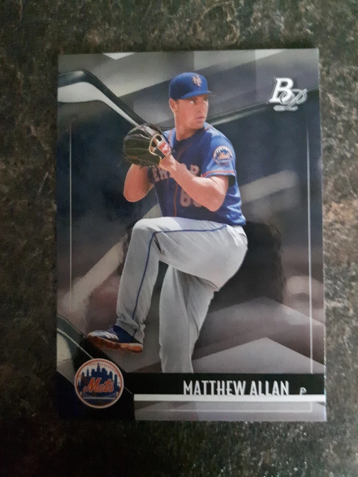 2021 Bowman Platinum Rookie Matthew Allan RC Card# TOP-22 - Image 1 of 2
