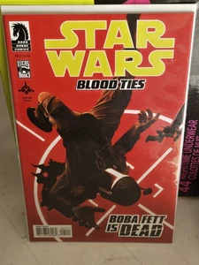 Star Wars Blood Ties Boba Fett Is Dead #1 casi nuevo copia sin leer 11:5 variante cubierta 2012 - Imagen 1 de 3