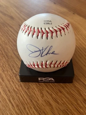 BEAUTIFUL Jim Thome #25 Signed Auto OLB Baseball, Minnesota Twins, PSA Authentic - Image 1 of 2