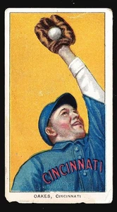 T206 Rebel OAKES, G 2 - Cincinnati Reds, Piemont - Bild 1 von 2