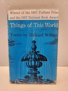 Dinge dieser Welt Gedichte von Richard Wilbur HCDJ Erstausgabe 1956 kostenloser Versand - Bild 1 von 8