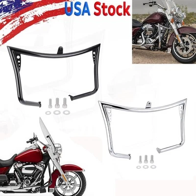Protector de motor de barra de choque de carretera de 1,25" para Harley Electra Glide Road King 97-08 EE. UU. Foto 1 de 4