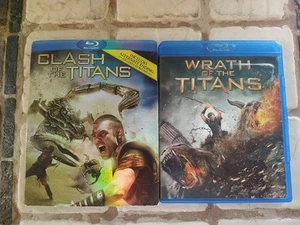 Clash of the Titans & Wrath Of The Titans Blu-Ray No Digital - Picture 1 of 5