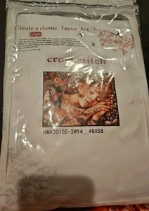 Create A Classic Taste Art, Natures Dreamer? Counted Cross Kit New 48x58 - Picture 1 of 3