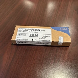 IBM 256 MB DIMM 266 MHz DDR Memory (33L5037) - Picture 1 of 2