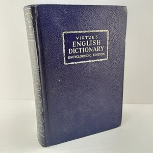 Virtue's English Dictionary Encyclopaedic Edition Illustrated - Picture 1 of 23