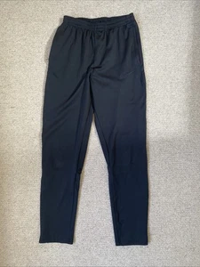 Boys Nike Black Sports Leggings Bottoms Dri Fit 158-170cm 13 15 Years Zip Cuffs - Picture 1 of 13