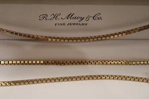 14K Yellow Gold Brecelet With Components gp 925 Jum Ring & matching 22” Necklace - Picture 1 of 3