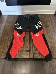 Fly Racing Evolution DST Pants Motocross Men’s Size 34 Red And BlackRacing ATV - Picture 1 of 13