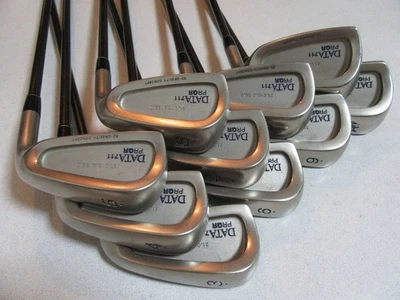 PRGR DATA 711 Iron Set 3-9+Pw+Aw+Sw Graphite L Flex 10pcs RH  Men's Golf Clubs  - Image 1 of 4