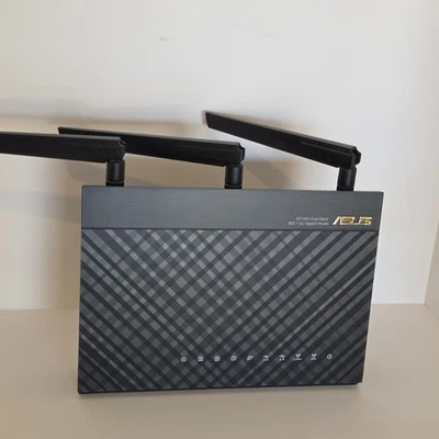 ASUS AC1900 WiFi Router RT-AC68U Dual Band Wireless Router TESTED NO Power Cord - Image 1 of 4