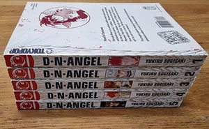 D.N.Angel Volumes Yukiru Sugisaki 1 - 5 English Manga - Foto 1 di 3