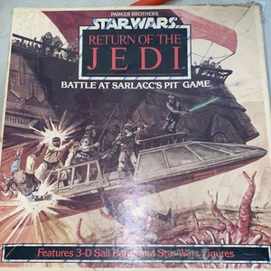 1983 Star Wars: Return of the Jedi – Battle at Sarlacc's Pit Game Complete - Picture 1 of 6