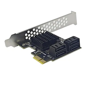 SATA3.0-Erweiterungskarte auf PCI-E4-Port 6G-Adapterkarte 88SE9215 Erweiter9754 - Afbeelding 1 van 10