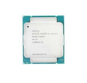 INTEL XEON E5-2643 V3 CPU PROCESSOR 6 CORE 3.40GHZ 20MB L3 CACHE 1SR204 OFFICIAL - Bild 1 von 1