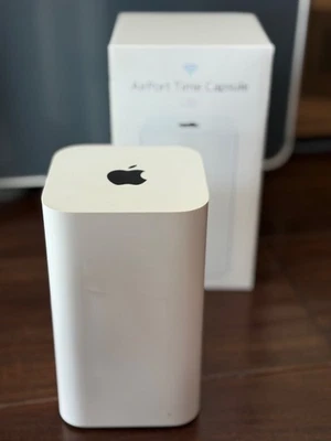 Apple A1470 AirPort Time Capsule Wireless Router 2TB TimeMachine SLIGHTLY USED  - Image 1 of 2