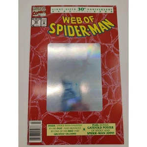 Web of Spider-Man #90 Quiosco Holograma Spider-Man - Imagen 1 de 6