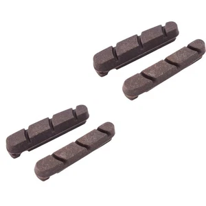 Road Bike Carbon Fiber Rim Brake Pads Replacement with Cork and Rubber - Picture 1 of 14