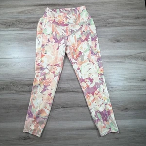 RBX Active Floral Print High Waist Pocket Leggings Women M M - Picture 1 of 8