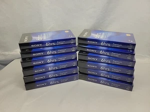Sony T-120 Premium Grado 6 Horas VHS Nuevo Sellado 12 Total - Imagen 1 de 4
