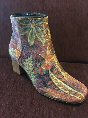 Botines de terciopelo Anthropologie Hudson X Liberty London 37 Foto 1 de 3