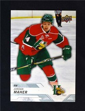 2018-19 18-19 UD Upper Deck CHL Base #230 Jordan Maher