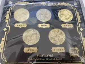 Yu-Gi-Oh Yugioh 20th Anniversary Exhibition Limited official coin Medal Japan - Bild 1 von 2