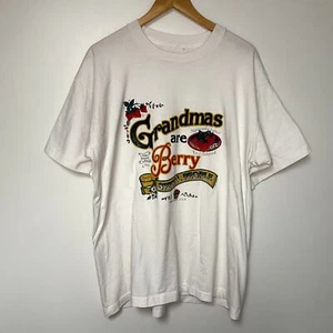 Vintage Oma Shirt 90er Beere Bauernhof T-Shirt süß Retro - Bild 1 von 3