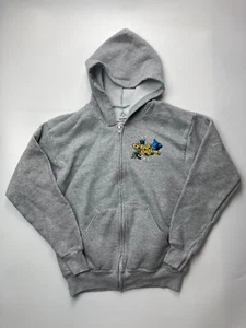 Disney Youth L Gray The Magic Kingdom Gray Zip Up Hoodie - Picture 1 of 4