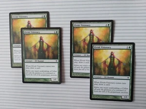 Magic: the Gathering - Shards of Alara ~ Common ~ Elvish Visionary x 4 - Bild 1 von 1