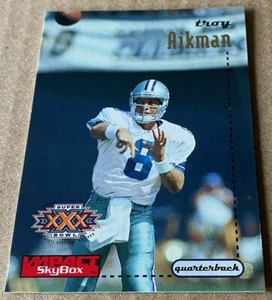 TROY AIKMAN 1996 SKYBOX IMPACT Card #33 NM-MT Condition - Picture 1 of 2