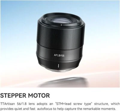 TTArtisan AF 56mm F1.8 APS-C Large Aperture Auto Focus Lens for Fujifilm X Mount - image 1 of 4