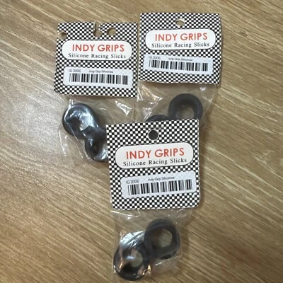 Pack Con 3 Neumáticos Indy Grip Silicona Racing Slicks 1/32 Ig3006 Indy Grip Silicona Foto 1 de 3